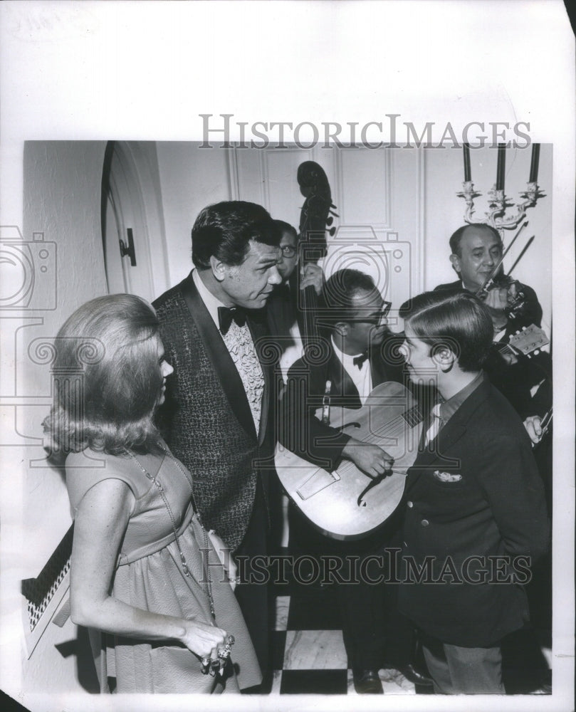 1969 Press Photo Arthur Stone David Cavanagh Music Band - RRU01327 - Historic Images