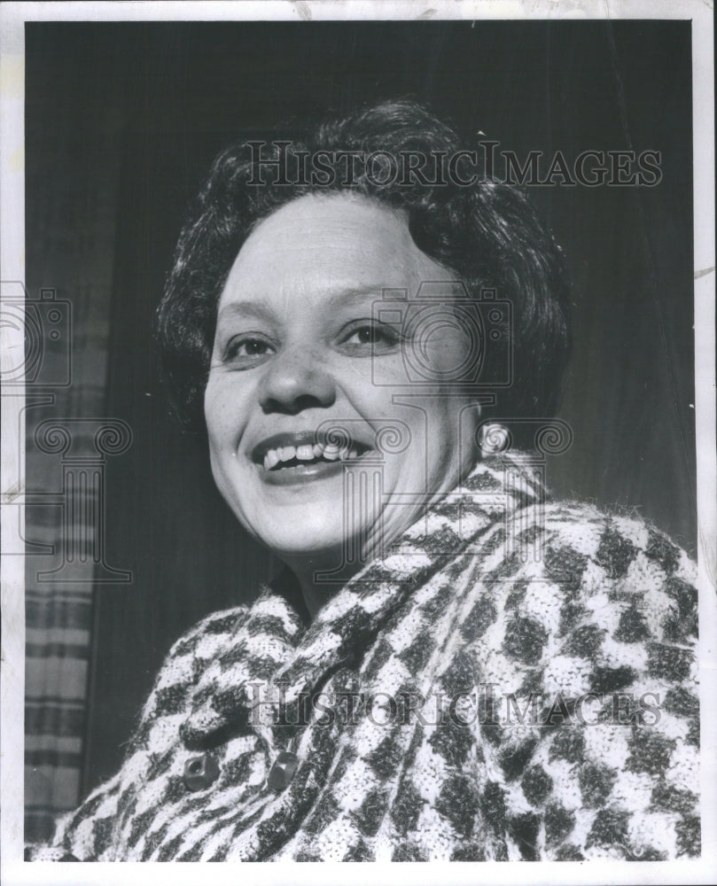 1967 Press Photo Juanita Kidd Stout Judge American Lowa - RRU01359 - Historic Images