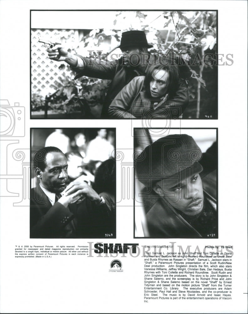 2000 Samuel L. Jackson Shaft American Actor - Historic Images