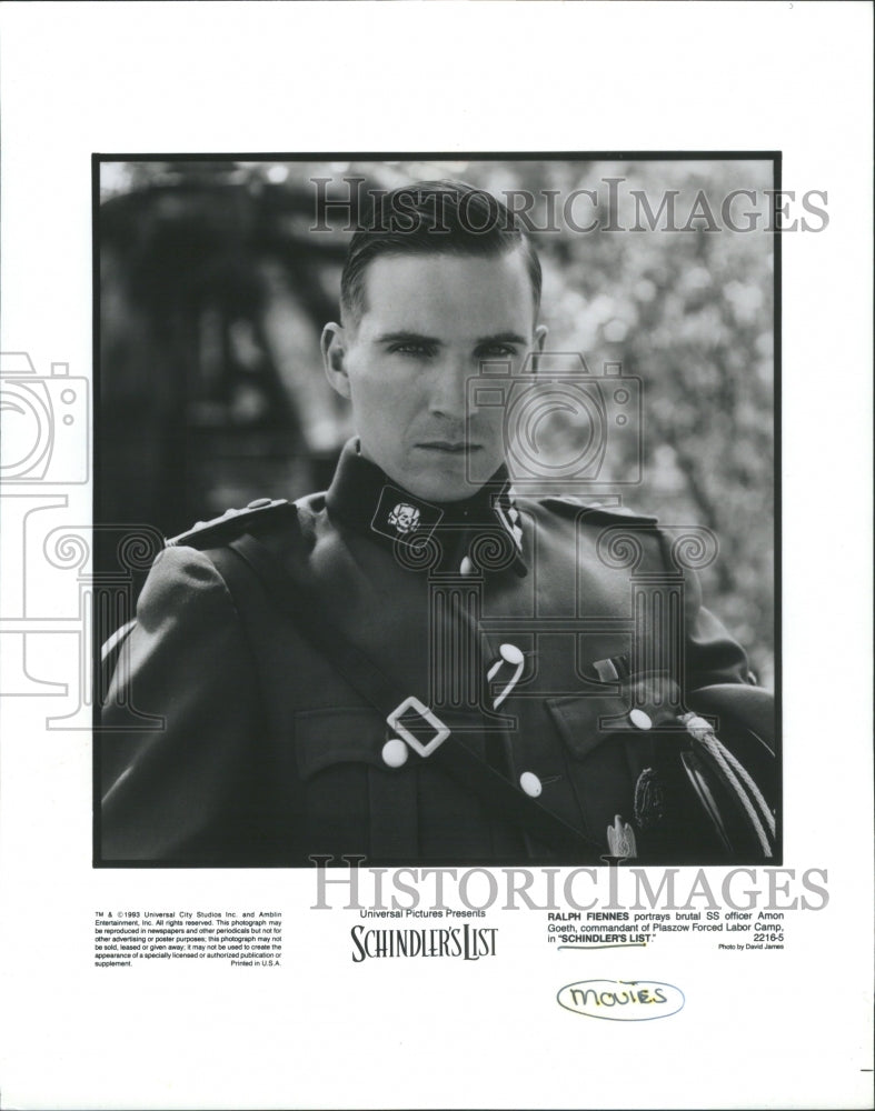 1993 Press Photo &quot;Schindler&#39;s List&quot; - Historic Images