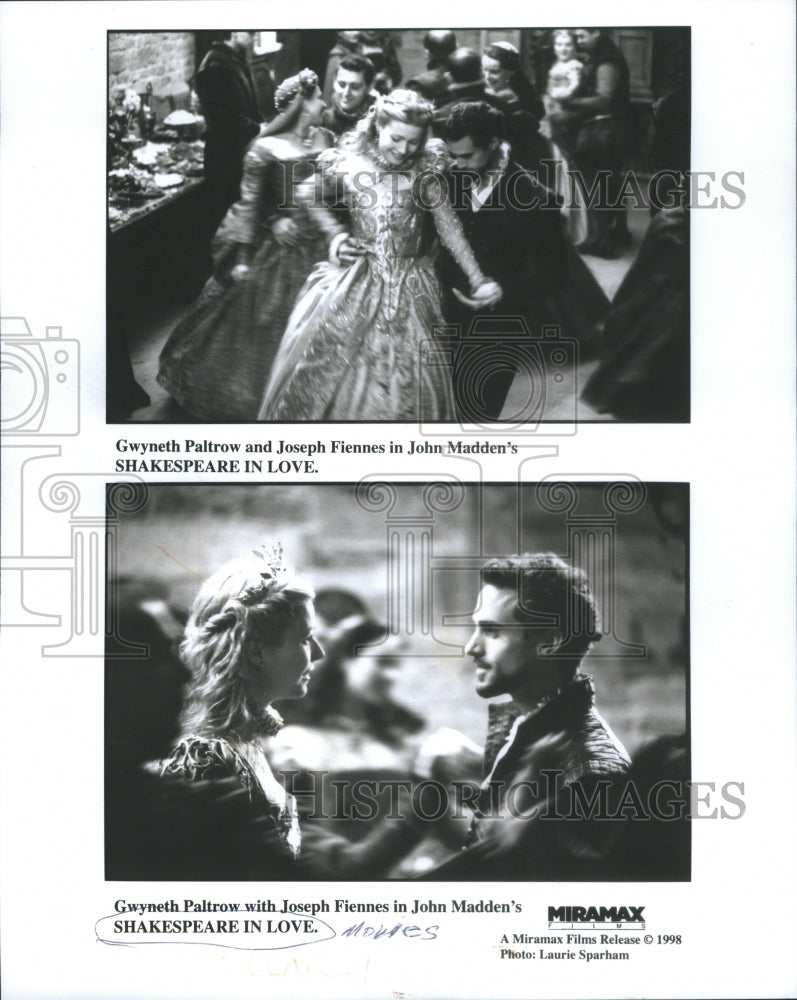 1998, Shakespeare in Love American Movie - RRU02023 - Historic Images