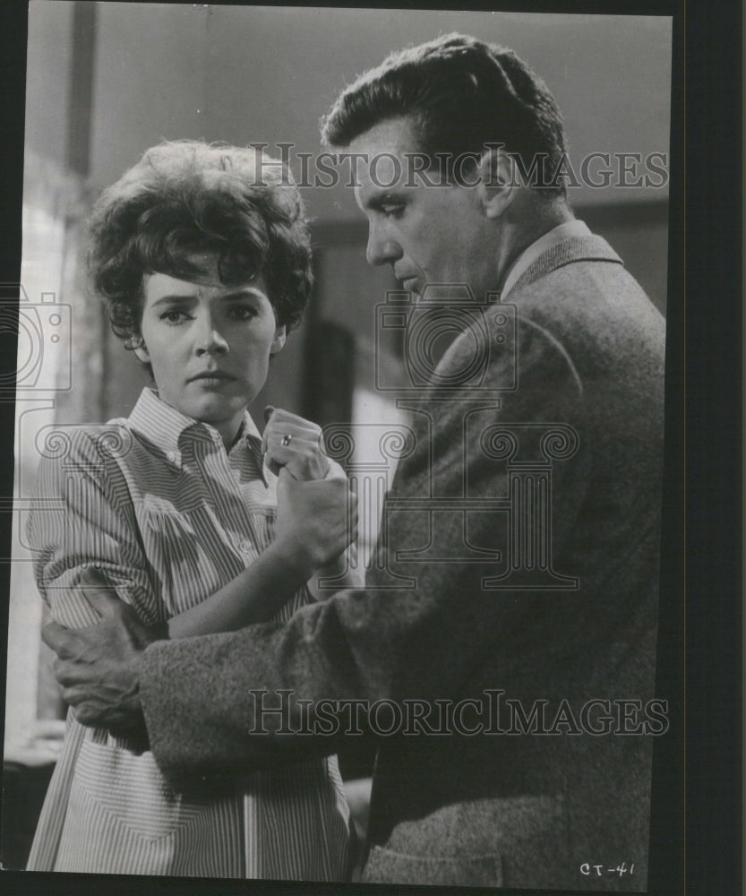 1963 Polly Bergen Robert Stack Caretakers-Historic Images