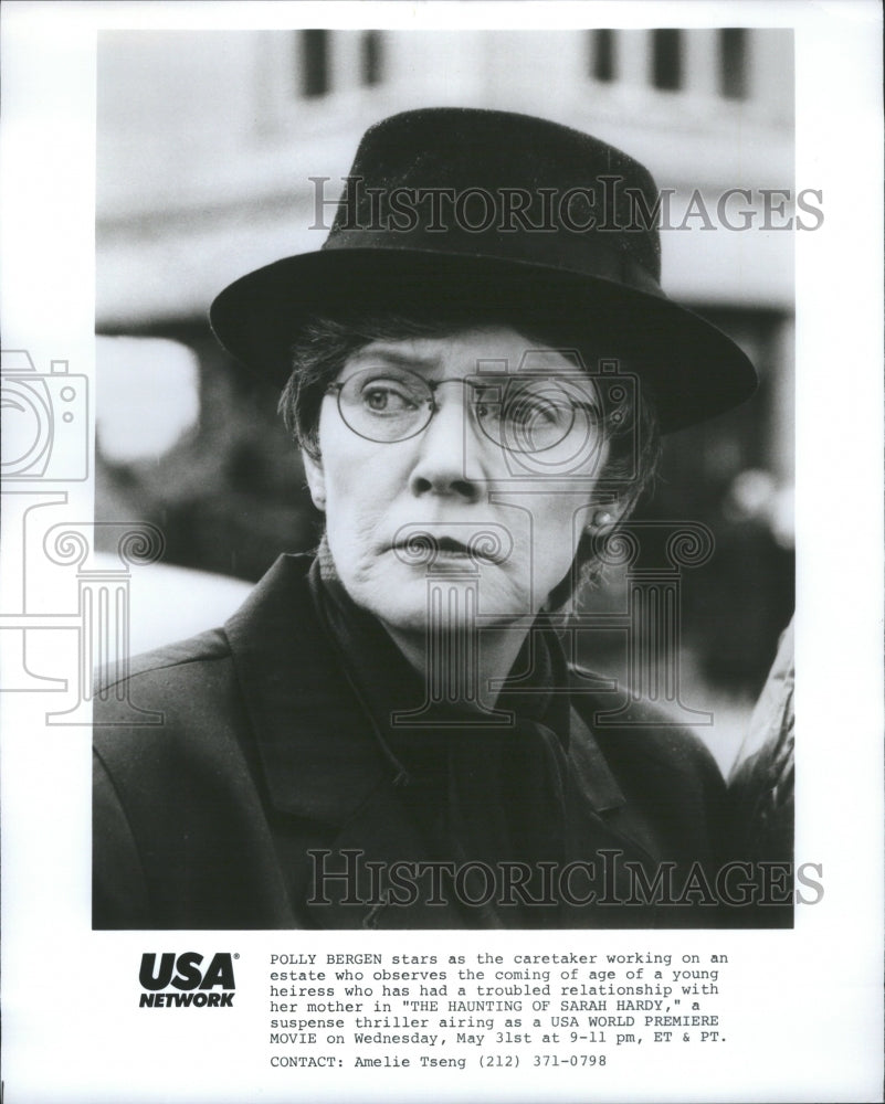 1989 Press Photo Polly Bergen American Actress Singer - RRU02363 - Historic Images