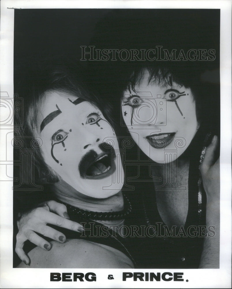 1979, Berg Prince Mime Actor Film Sketch - RRU02459 - Historic Images