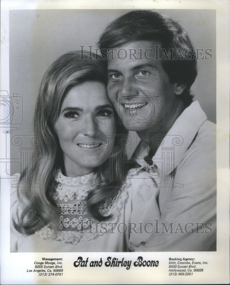 1972 Pat Boone American Actor Singer Wrtier - Historic Images