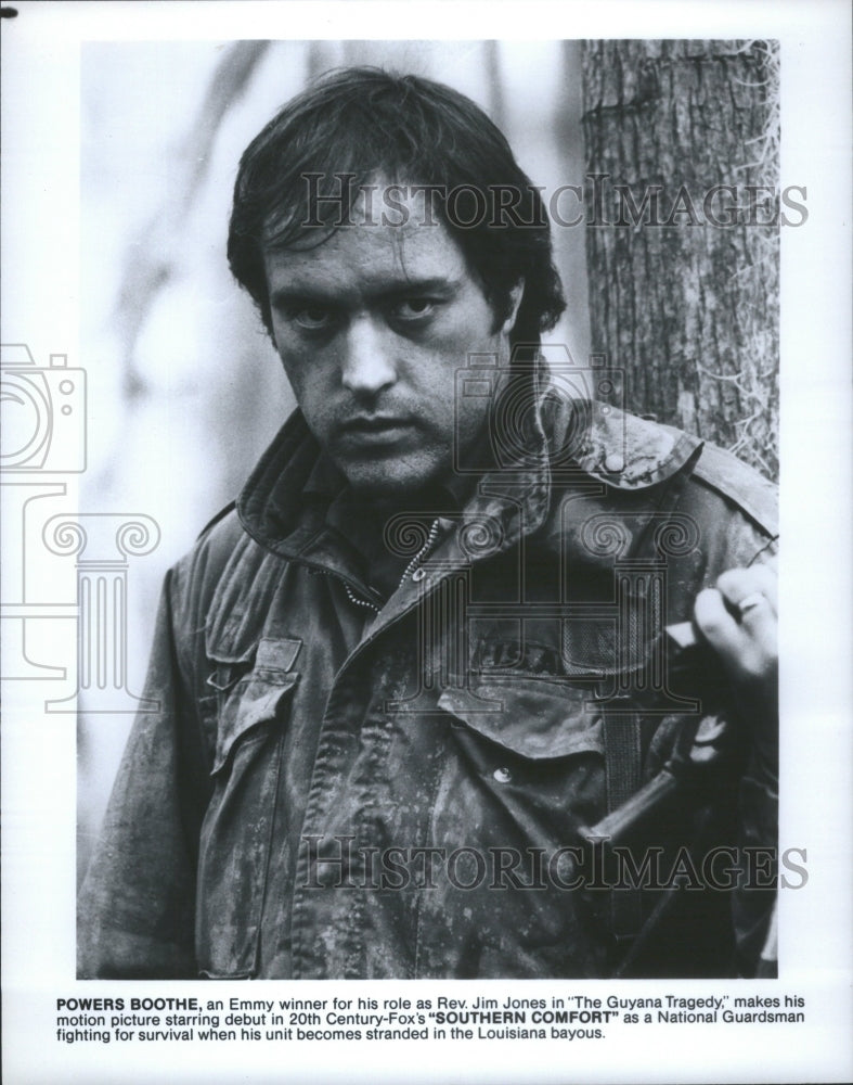 1981 Actor Powers Boothe Southern Comfort - Historic Images