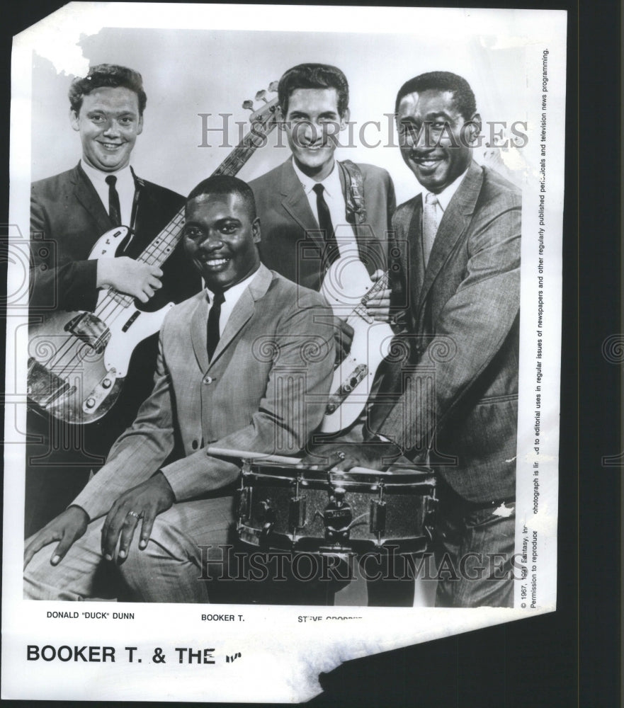 1967 Press Photo Booker T. And the M.G.S - Historic Images