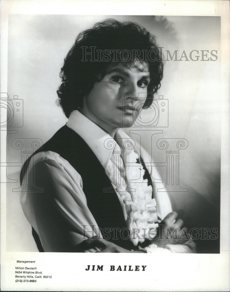 1974 Impersonator Jim Bailey As Jim Bailey - Historic Images