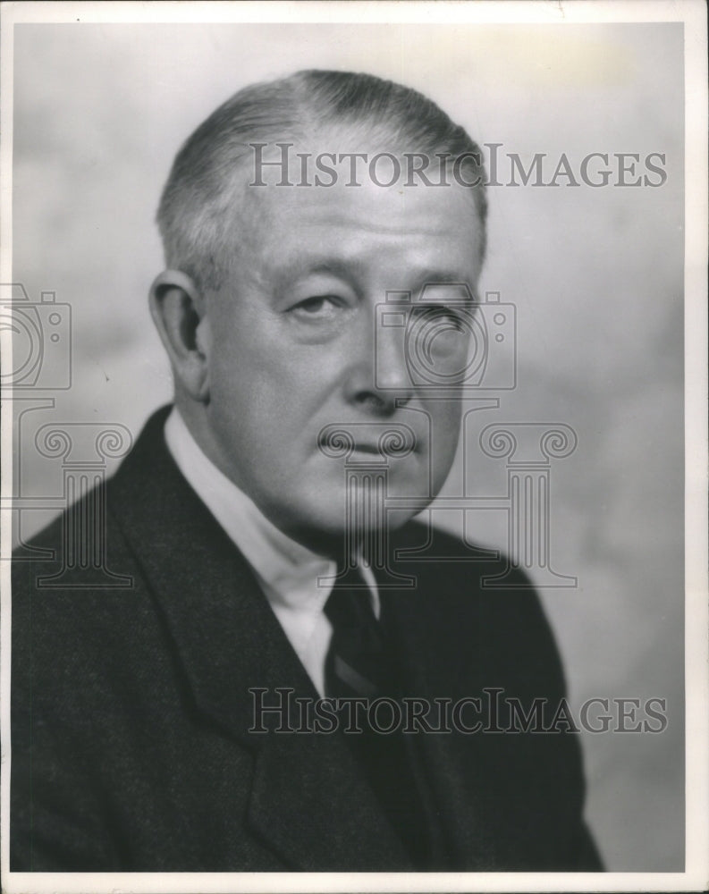 1952 Thurston Davies Politician Town Meet - Historic Images