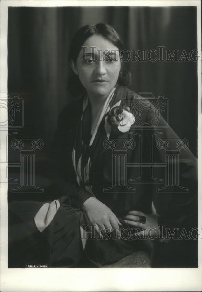 1931 Press Photo Senora Davila Ambassador Chile - Historic Images