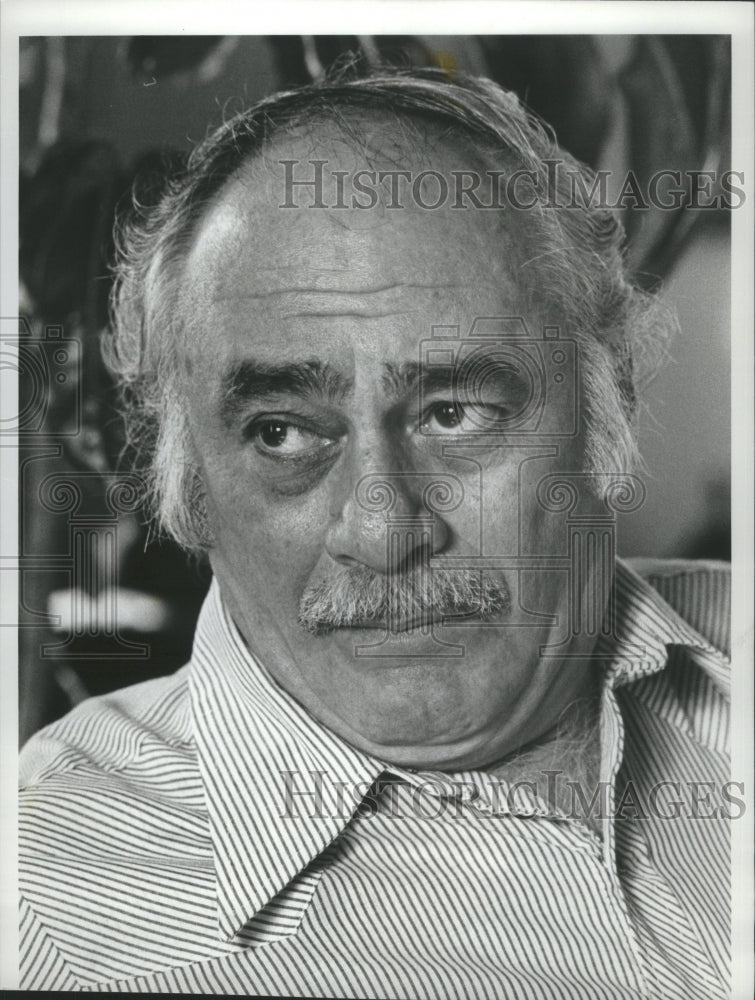 1978 Press Photo Martin Balsam Independent Films Actor - RRU03609 - Historic Images