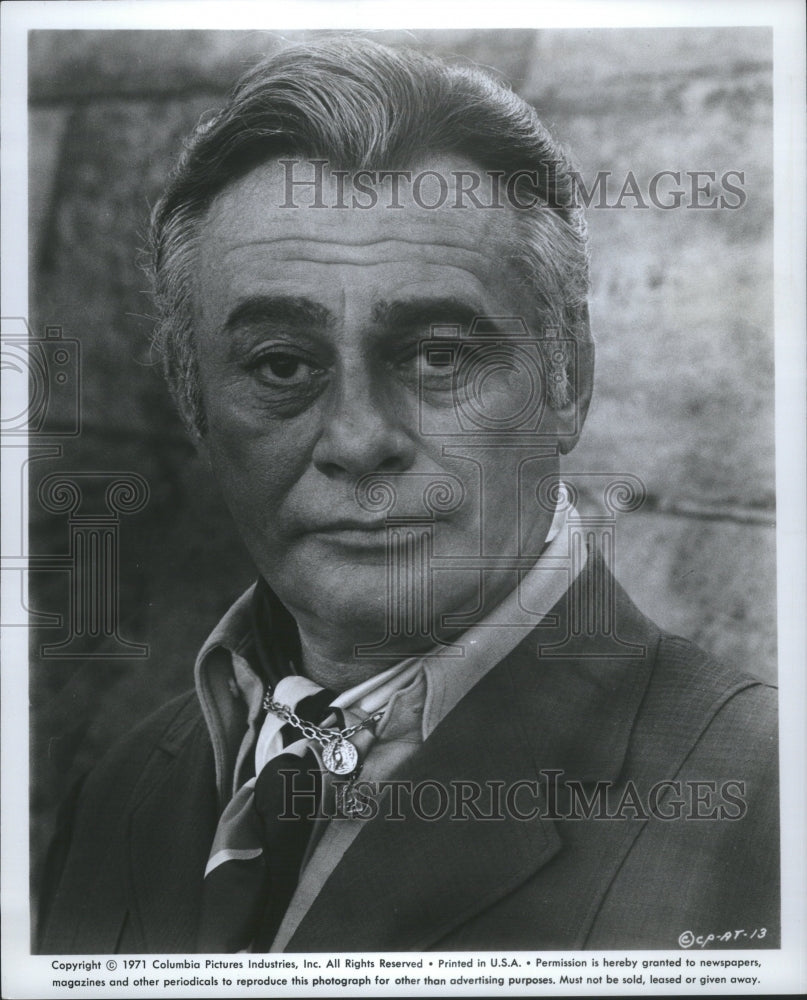 1971, Martin Balsam Actor Studio Television - RRU03617 - Historic Images