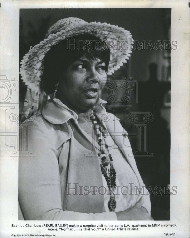 1976 Pearl Bailey starts in &quot;Norman...Is Th-Historic Images