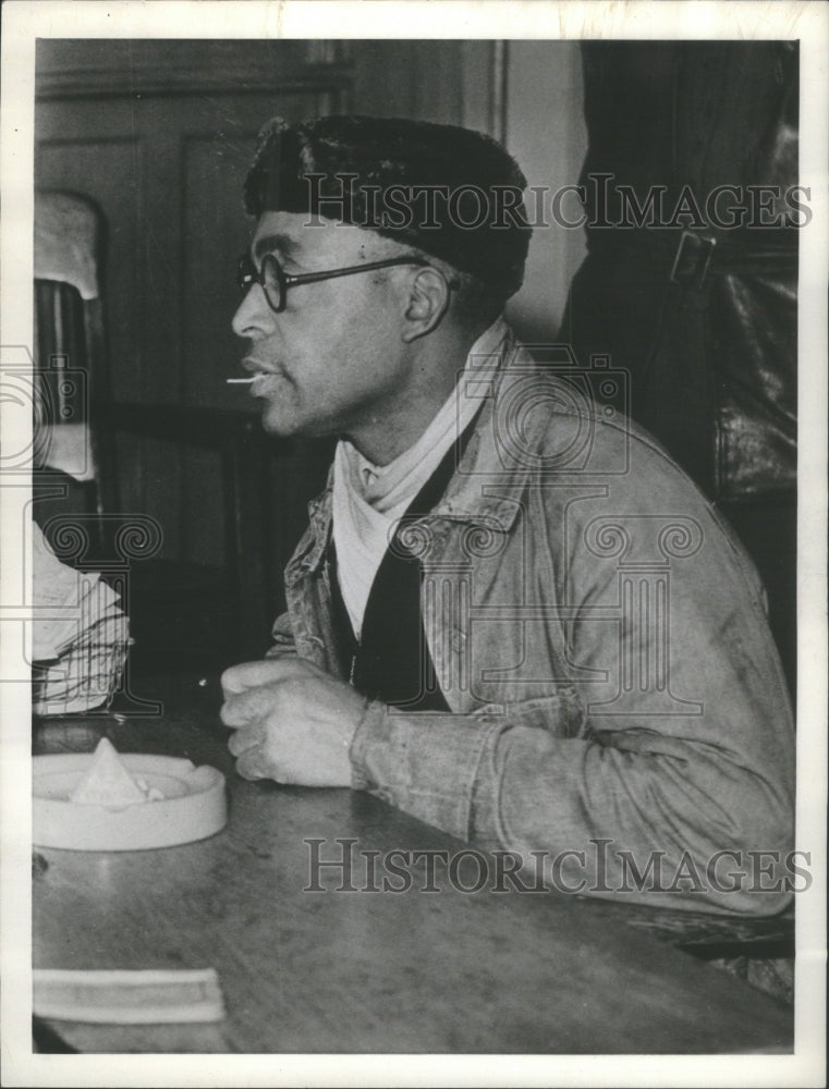 Press Photo Frank Bailey National News Reporter - Historic Images