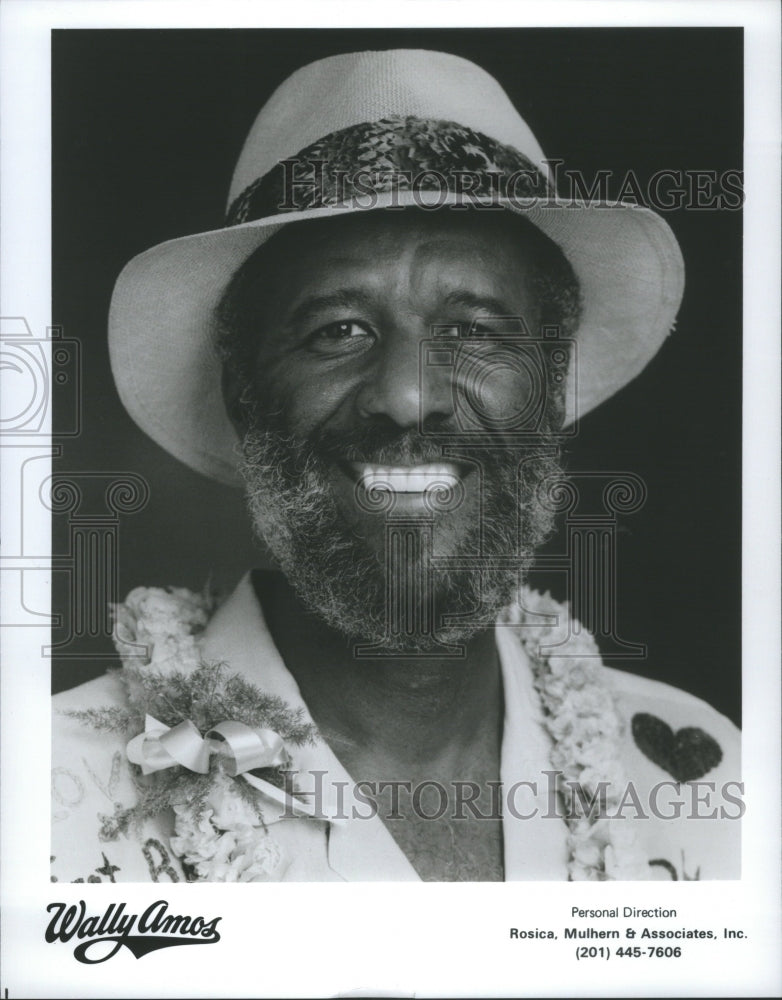 1988 Press Photo Wally Amos - Historic Images