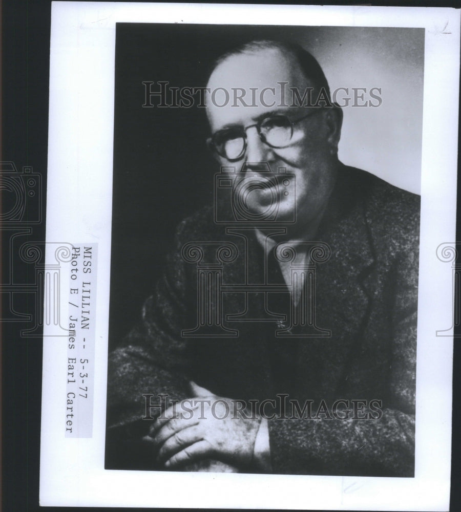 1977, James Earl Carter, Sr. - RRU03829 - Historic Images