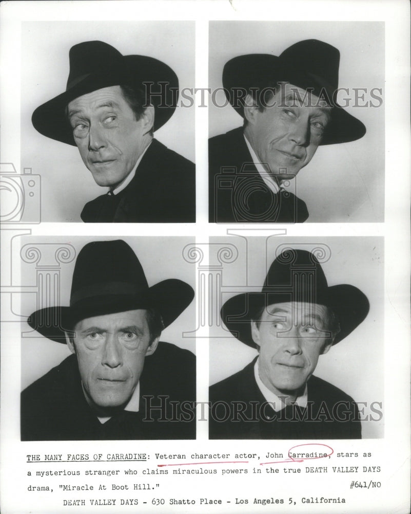 1968 John Carradine &quot;Miracle at Boot Hill&quot;-Historic Images