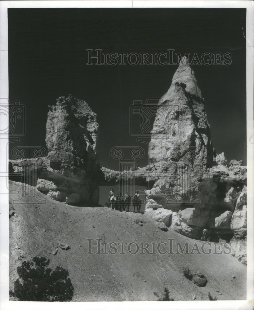 1958 Utah Tower Bridge Bryce Canton Park-Historic Images