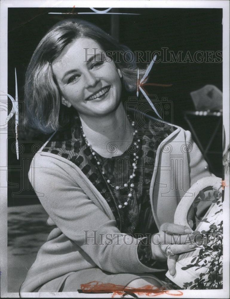 1964 Pia Lindstrom Smiling For Camera - Historic Images