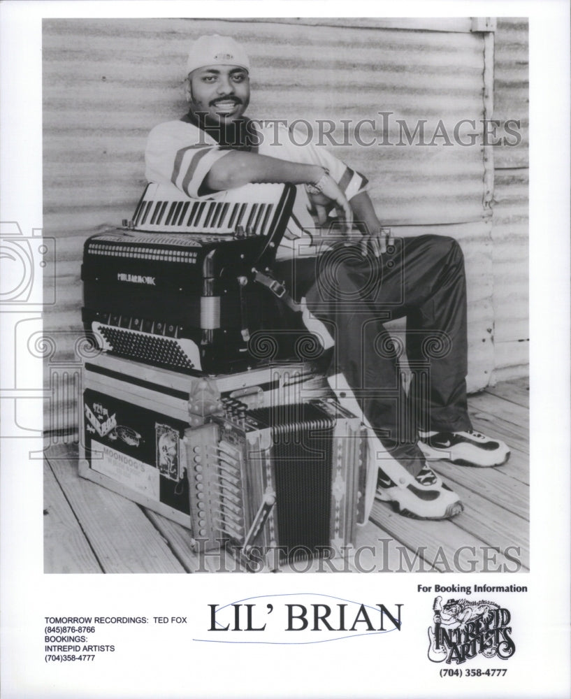 Press Photo Lil Brian Entertainer - Historic Images