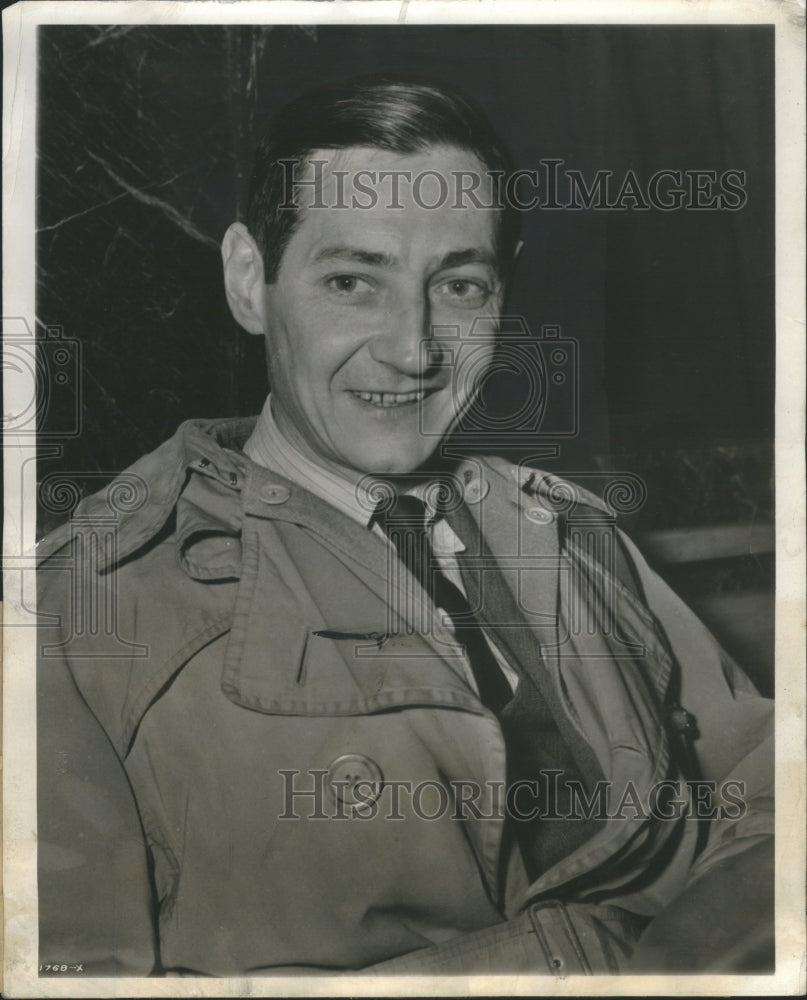 1944 Press Photo Henry J Taylor Foreign Correspondent - RRU05109 - Historic Images