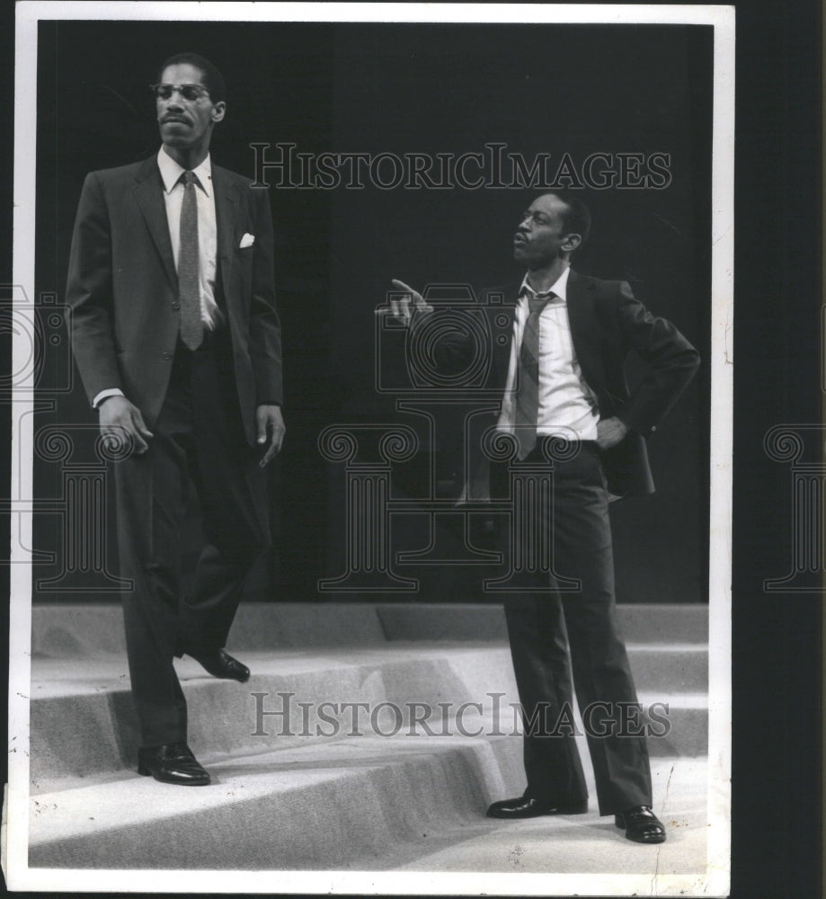 1983 Press Photo King Jr Play Von Washington Ellis Fost - Historic Images