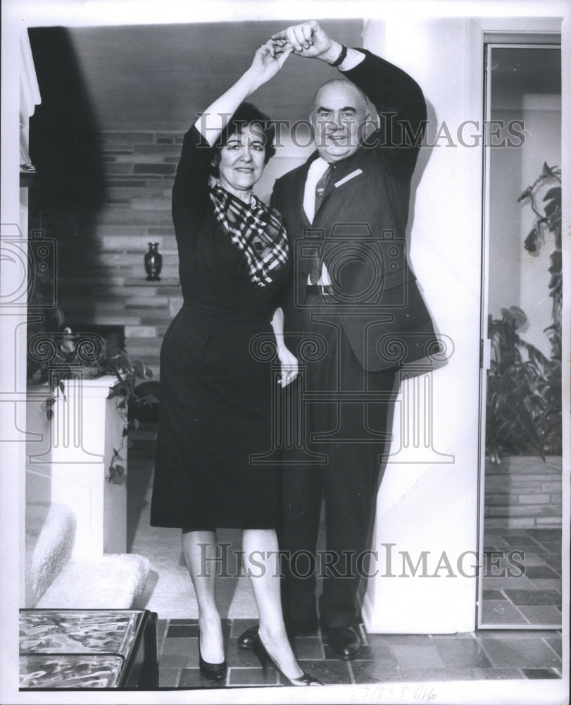 1961 Carl M Weidman Judge Court Grace Dance - Historic Images