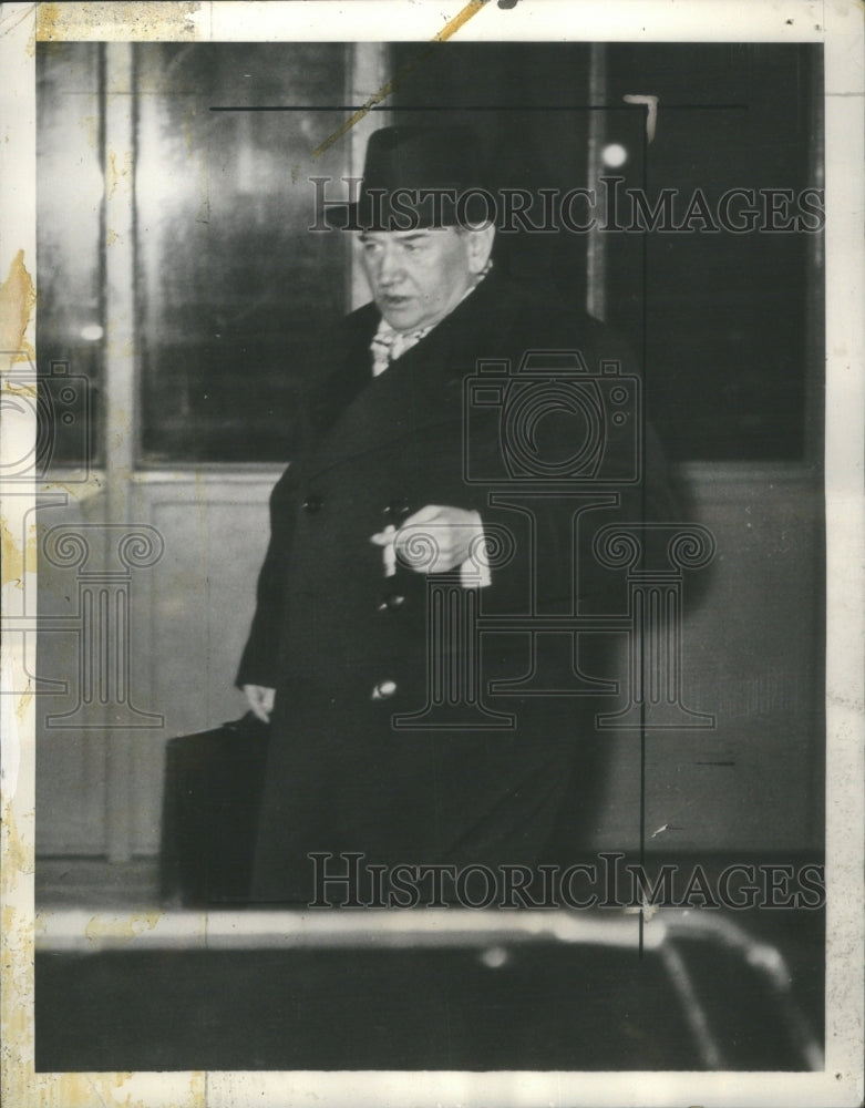 1939 Press Photo Premier Daladier Paris France Street - RRU05491 - Historic Images