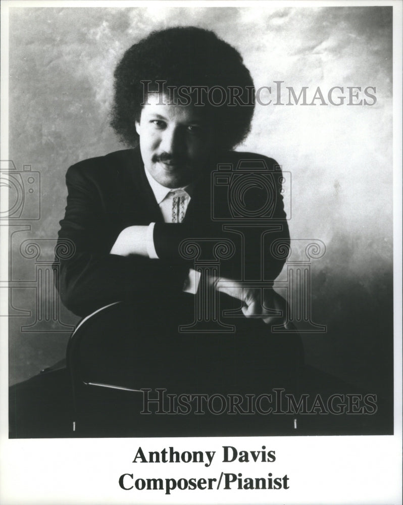 1994, Anthony Davis Composer Pianist - RRU05511 - Historic Images