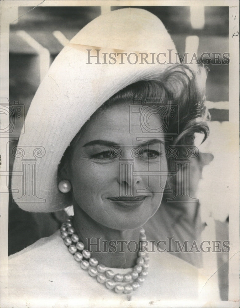 1967 Miss Bergman Nordic Beauty Win Fame - Historic Images