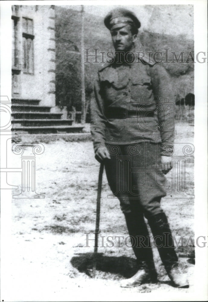 1992 Press Photo Russian Army Lt Valerian Yavorsky - RRU05735 - Historic Images