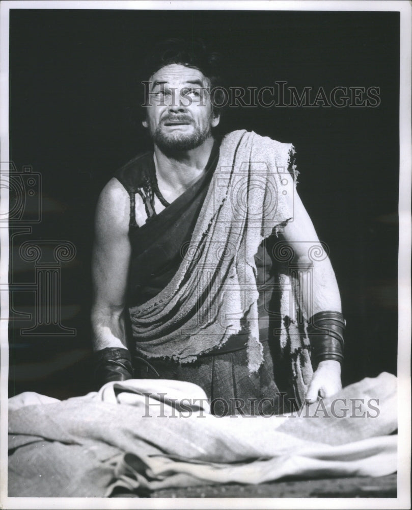 1962 Press Photo Actor James Daly Barabbas TV Dramal - RRU05763 - Historic Images