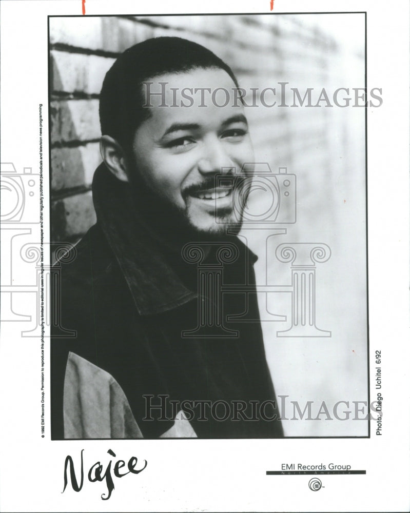 1994 Press Photo Jerome Najee Rasheed Musician Jazz - RRU06133 - Historic Images