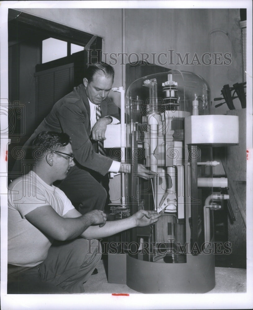 1956, Ralph Bonser Alton Atomic Energy - RRU06229 - Historic Images