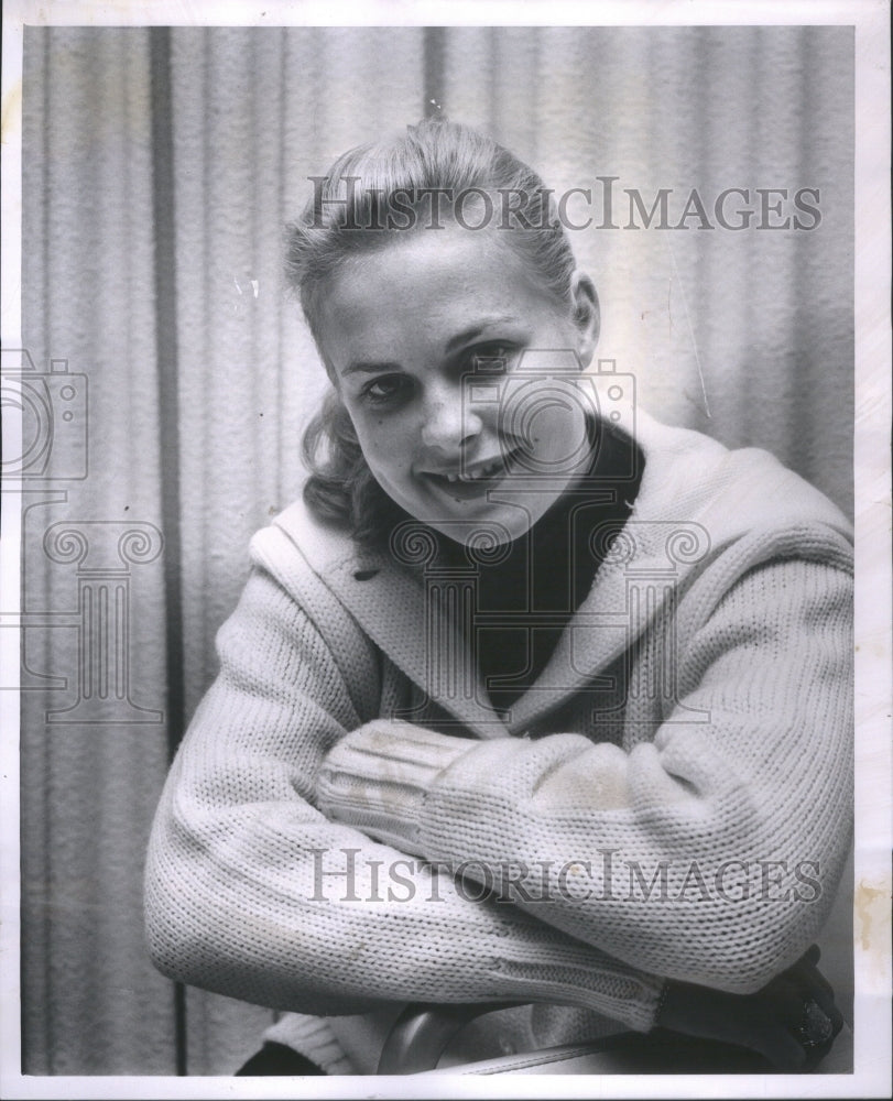 1961, Penelope Theresa Penny Pitou Skier - RRU06249 - Historic Images