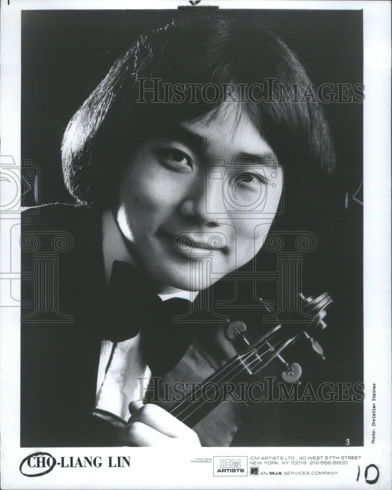 1983 Press Photo Cho Liang Lin Musical America Taiwan - RRU06271 - Historic Images