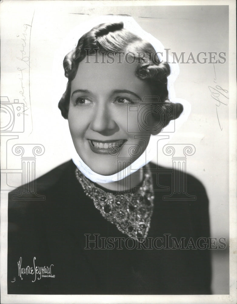 1946 Press Photo Jessie Marie DeBoth Cooking Expert - RRU06769 - Historic Images