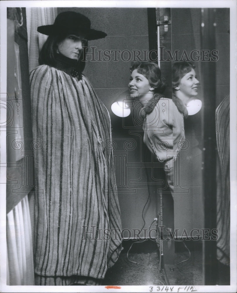 1962 Press Photo Nancy Call Detroit Historical Museum - Historic Images