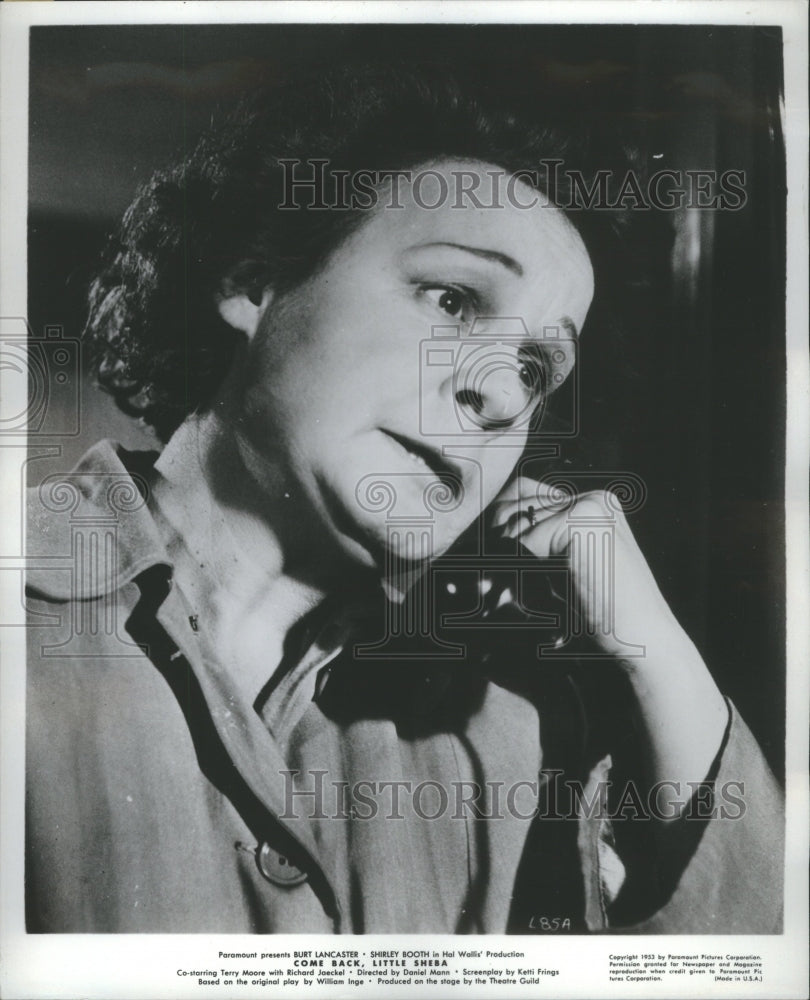 1953 Shirley Booth Actor American Theater - Historic Images