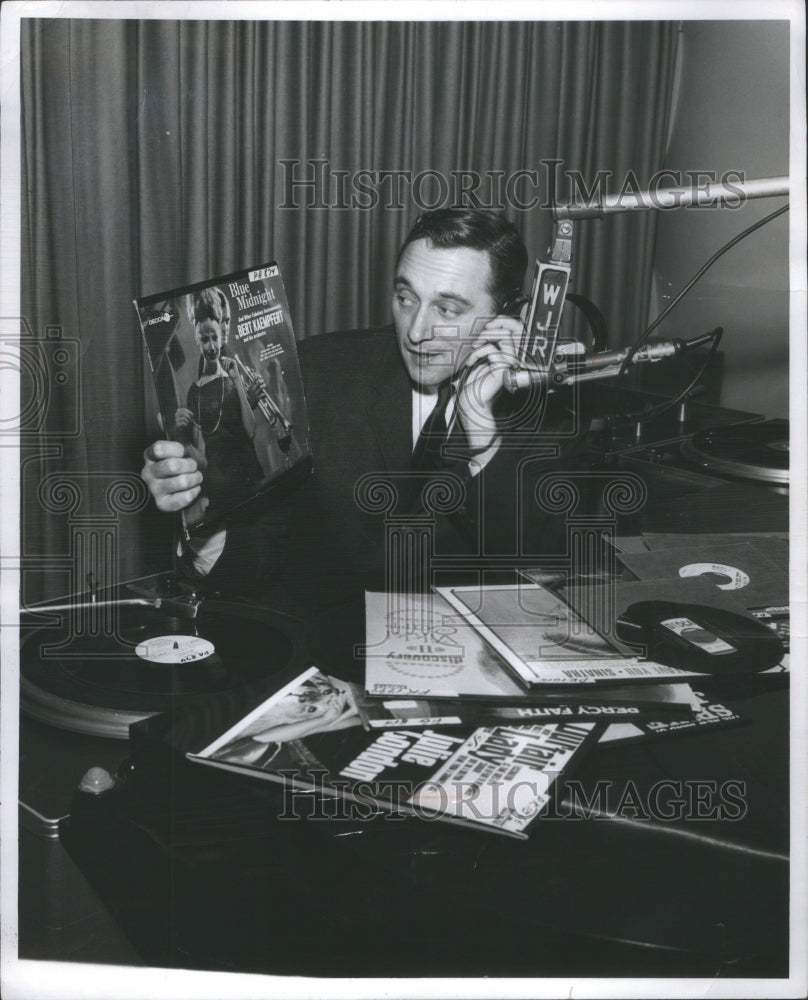 1969, Joseph Priestly Radio Personality - RRU06977 - Historic Images