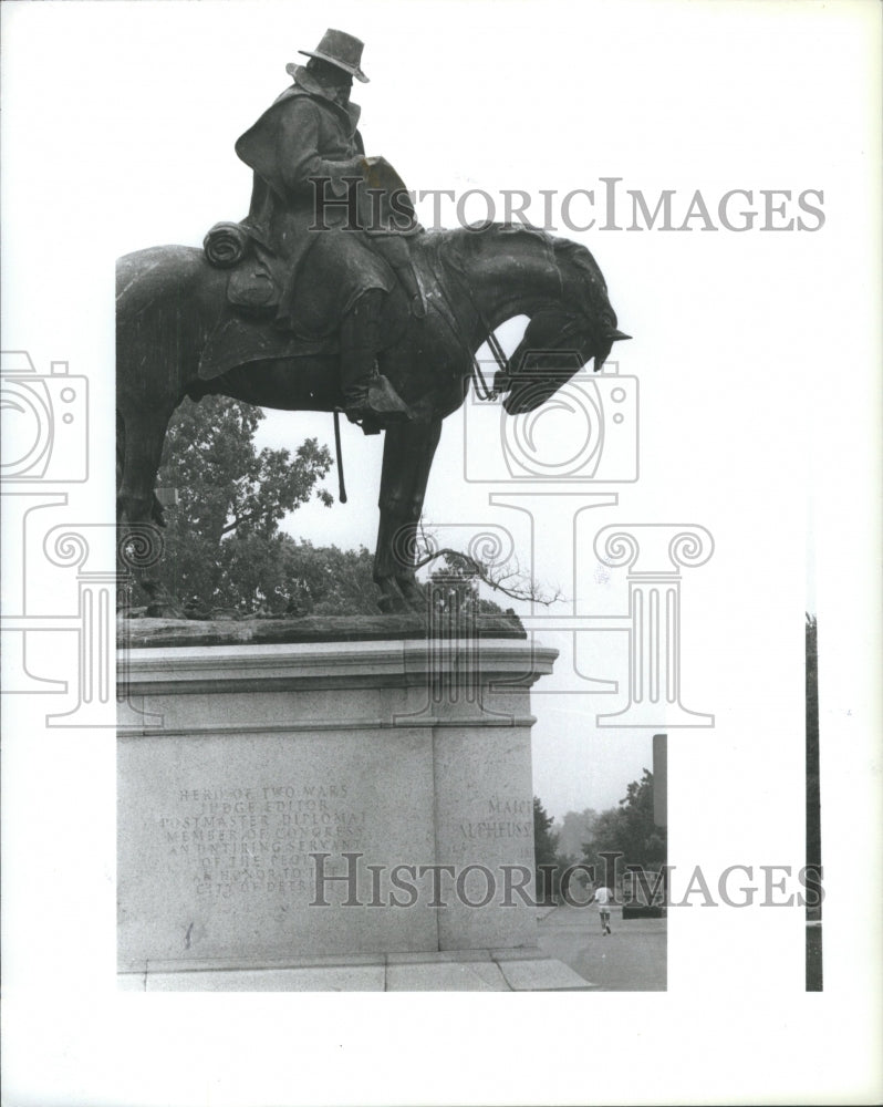 1983, Gen Alpheus Williams monument Detroit - RRU07003 - Historic Images