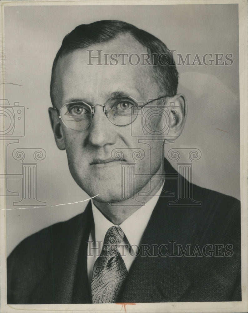 1933 Press Photo HL Walton Secretary Detroit Congress - Historic Images