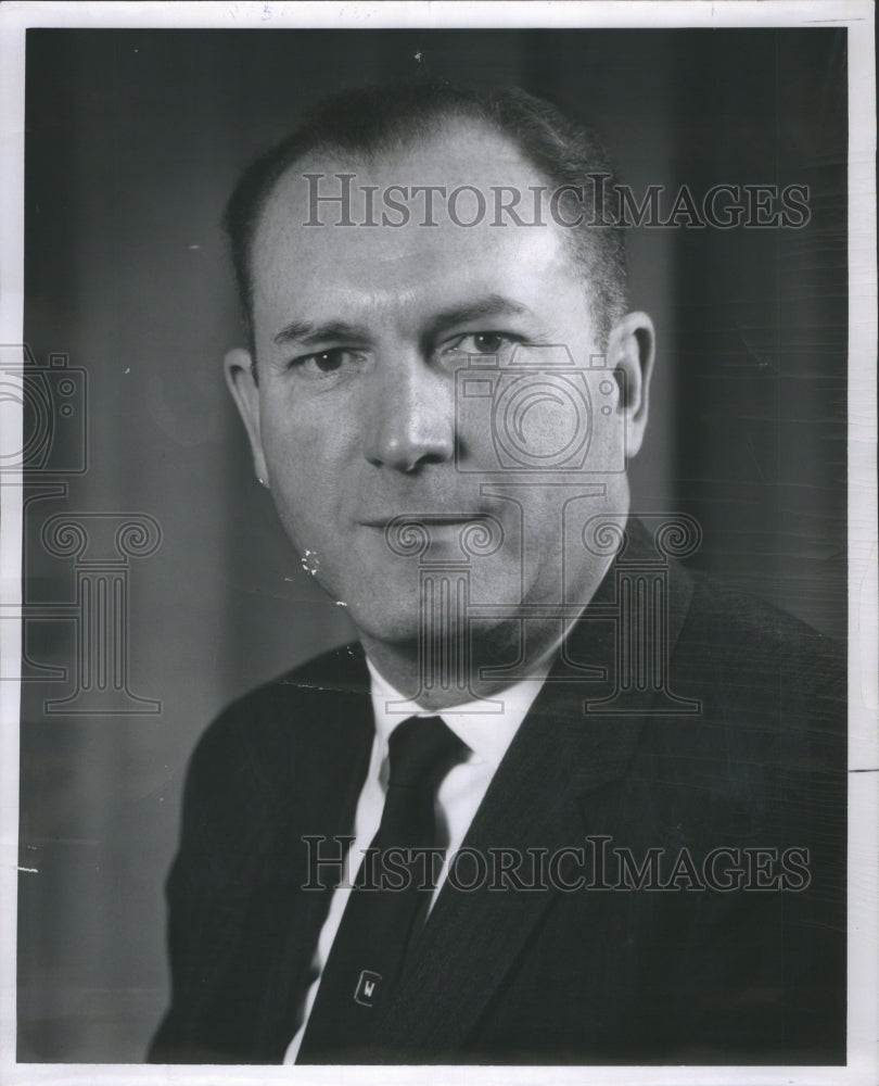 1959 Press Photo John Walter News Writer - Historic Images