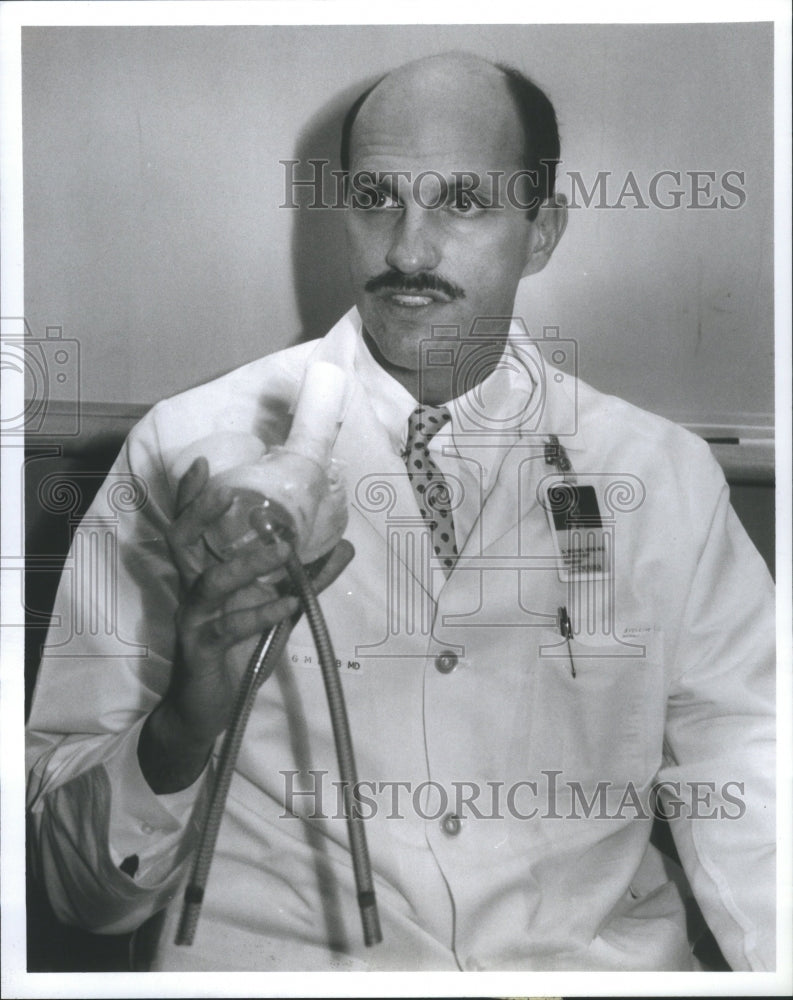 1988, Dr. G. Michael Dees Heart Surgeon - RRU07979 - Historic Images