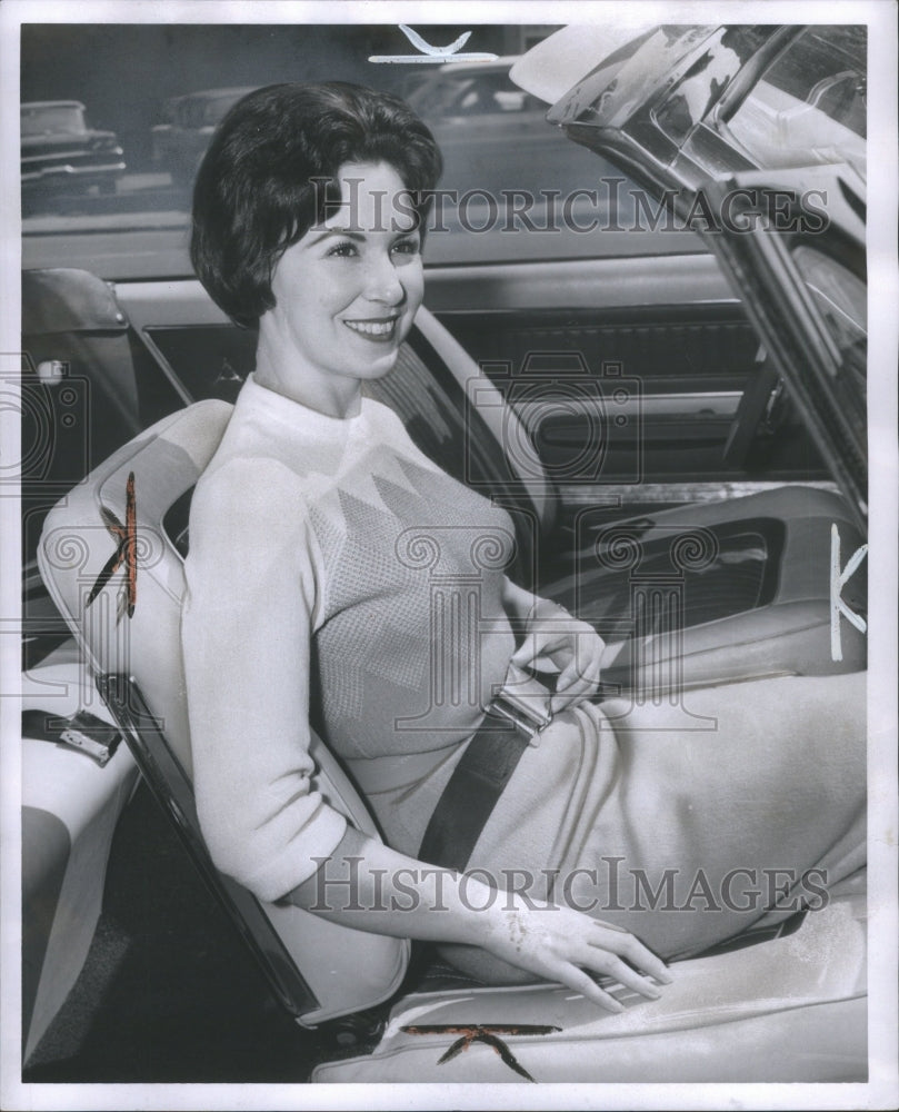 1963 Benson Secretary Auto Club Seat Belt - Historic Images