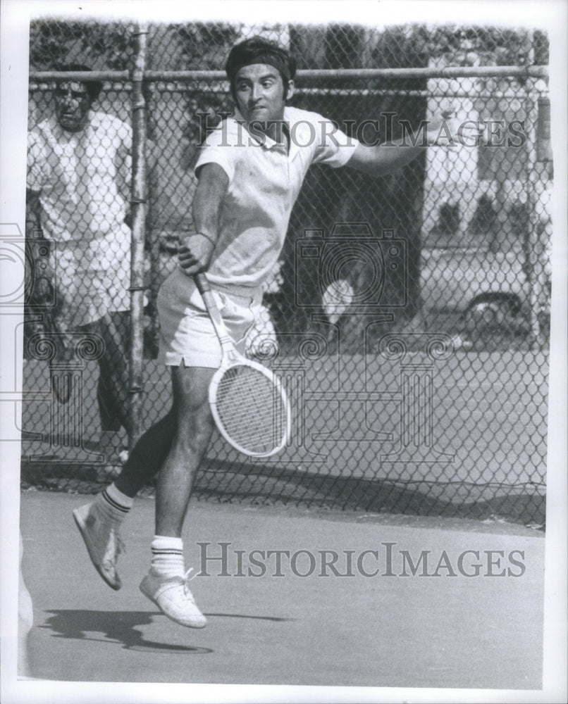 1971, Rudy Hernando Tennis - RRU08475 - Historic Images