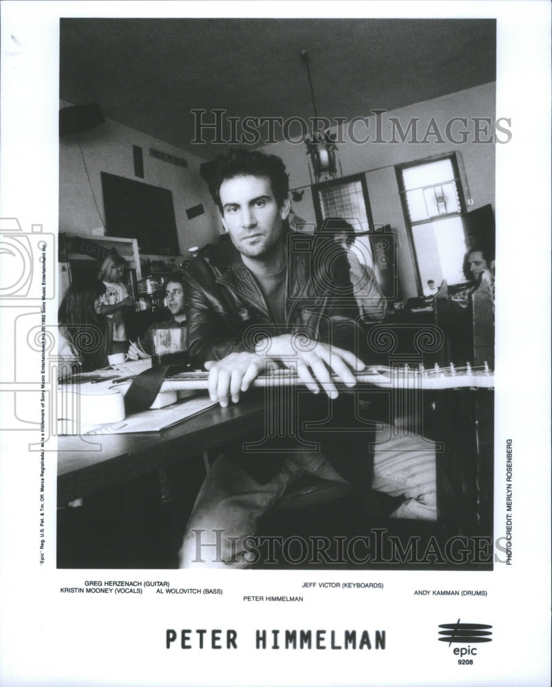 1992 Press Photo Peter Himmelman Guitar Musician - RRU08615 - Historic Images