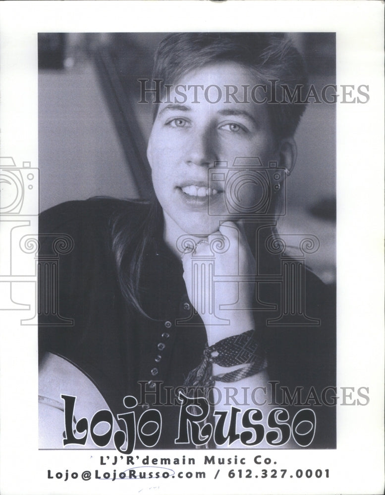 Press Photo Lojo Russo Entertainer Musician - RRU09025 - Historic Images