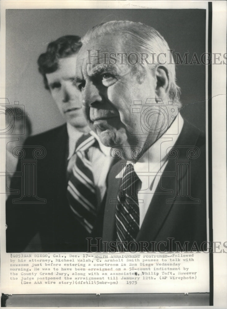 1975, C. Arnholt Smith - RRU09237 - Historic Images