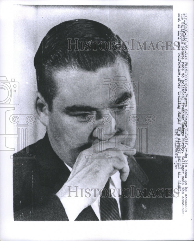 1964, Pierre Salinger/Democrat/Senator/Calif - RRU09285 - Historic Images